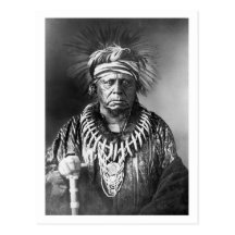 Keokuk ~ Sauk Chief 1847 Post Card