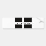 Kernow (Cornwall) flag Bumper Stickers