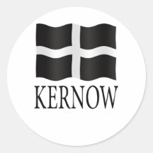Kernow (Cornwall) flag Stickers