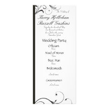 Kerry and Russell Program Personalized Invitations