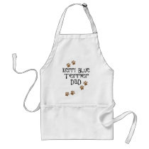 Kerry Blue Terrier Dad Apron