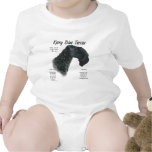 Kerry Blue Terrier History Design t-shirts