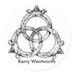 Kerry Wentworth Trinity Logo Sticker