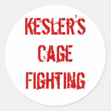 Kesler's Cage Fighting Stickers