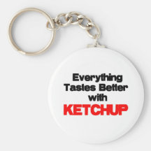 KETCHUP LOVER KEY CHAIN