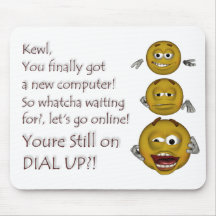 Kewl you finally got a new pc...-mousepad, office