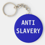 Key Chain Anti Slavery  Blue