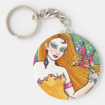 Key Chain Mermaid Fairy Fantasy by Ann Howard