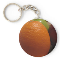 Key Chain Orange and Apples
