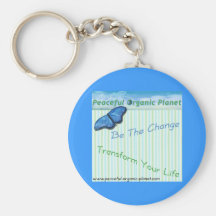 Key Chain -   peaceful organic planet