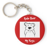Key Chain - Rude Bear