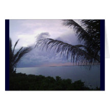 Key Largo Sunset 1 Greeting Card