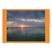 Key Largo Sunset 6 Greeting Card