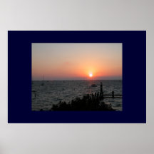 Key Largo Sunset Poster