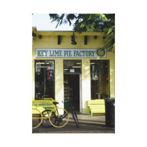 Key Lime Pie Gallery Wrap Canvas