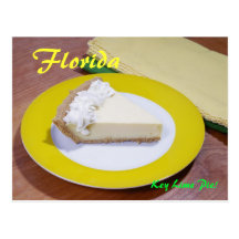 Key Lime Pie Post Card