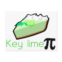 Key Lime Pie Post Card