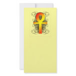 "Key of Life (Ankh)" in Gold Bookmarks photo cards