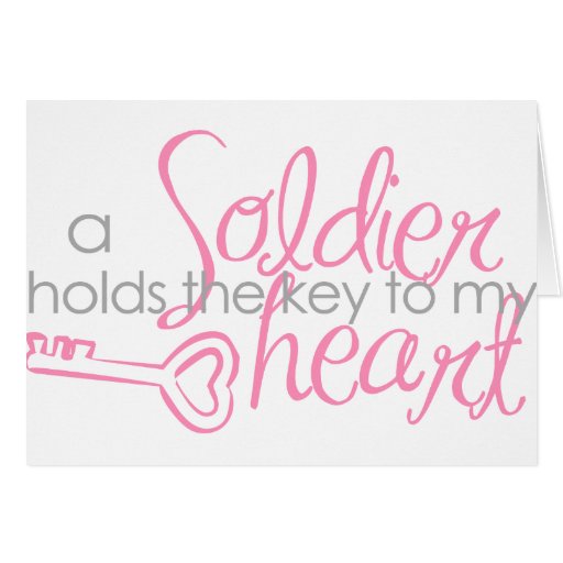 Key to my heart greeting card