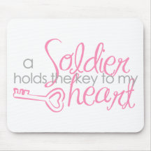Key to my heart mouse pads