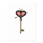 Key to My Heart Post Card