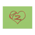 Key To My Heart Postcard