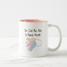 Key to Papa's Heart Tshirts and Gifts Mug