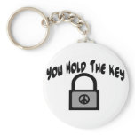 Key To Peace Keychain