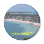 Key West Beach Refrigerator Magnet