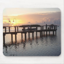 Key West Dock Mousepads