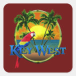 Key West Sunset Stickers