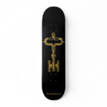Key with eyes abstract graphic art cool skatebord skateboards