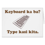 Keyboard Ka Ba? Type Kita. cards