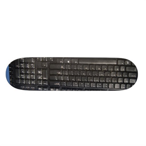Keyboard or Skateboard?