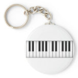 Keyboard / Piano Keys: keychains