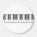 Keyboard / Piano Keys: Refrigerator Magnet