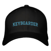 keyboarder Embroidered Hat