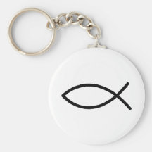 Keychain - Christian Fish