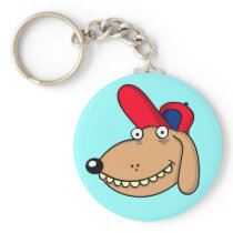 KEYCHAIN "funny dog " cartoon Porte-clé