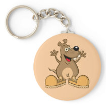 KEYCHAIN "funny rodent " cartoon Porte-clef