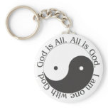 Keychain - God is All Yin-yang