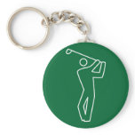 Keychain - Golf Player