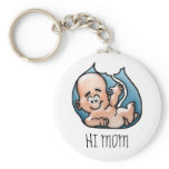 Keychain HI MOM