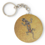 Keychain Jewel Lizard leather (091-013)