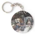Keychain:  Mad Hatter Tea Party - by Rackham