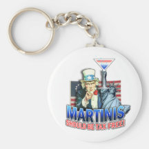 Keychain - Martinis Should be Tax Free