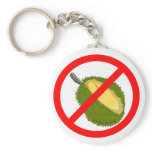 Keychain - No Durian!!!