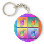Keychain - Pop Art Cocktails