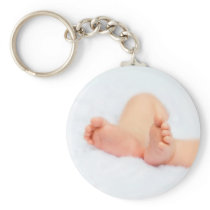 Keychain: Precious baby feet