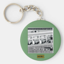 Keychain Randoms ABCD New York  Dangerhouse
